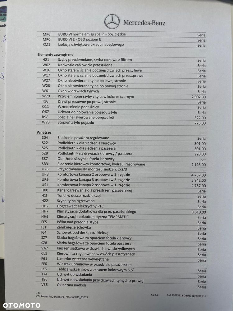 Mercedes-Benz Sprinter Standard PRO 9G-Tronic 907.253 - 19