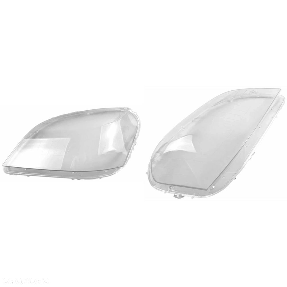KOMPLET KLOSZY Reflektora przedniego szkło MERCEDES ML W164 2005-2009 - 2
