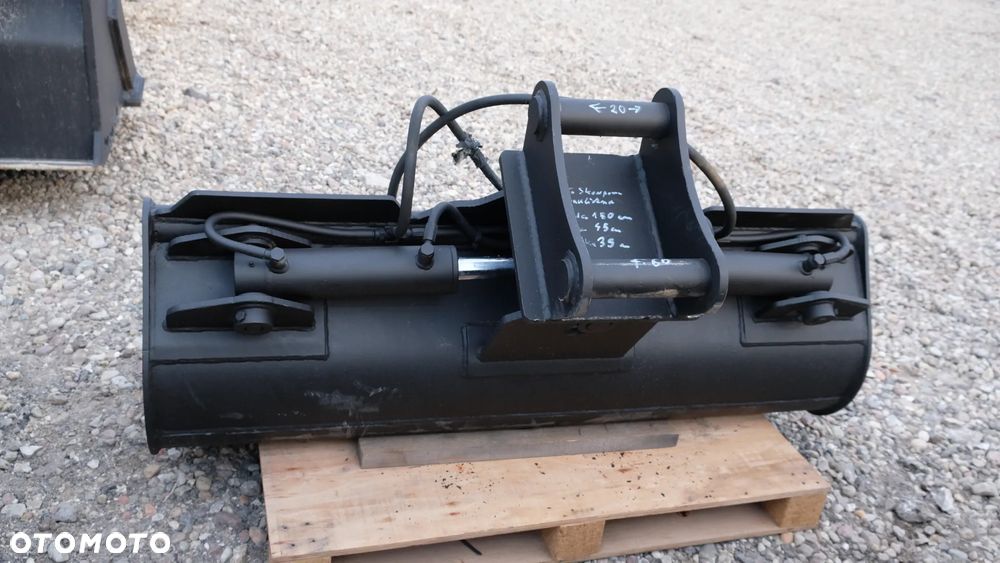 łyżka skarpowa hydrauliczna 150cm sworznie fi 60mm  do koparki 6 -10 ton - 3