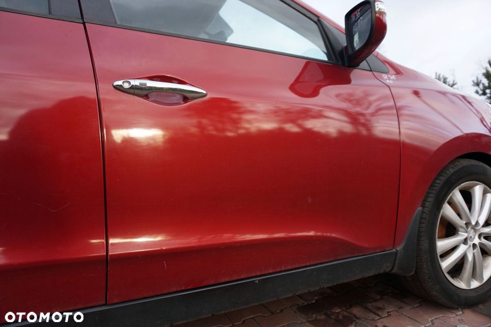 DRZWI PRZEDNIE PRAWE IX35 I  AA1 A0 76004-2Y000 CZERWONY (INFRA RED) HYUNDAI 2009-2015 - 2