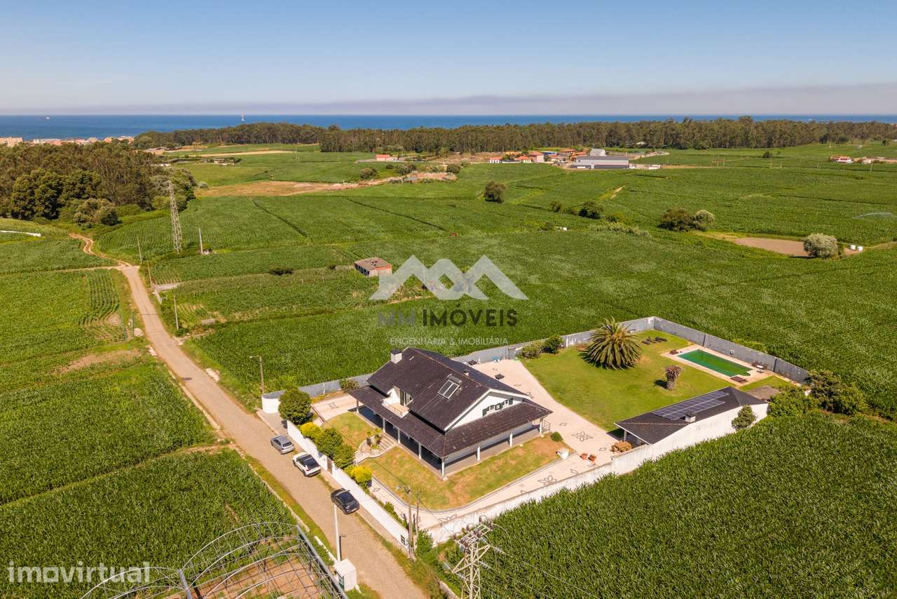 Moradia T6 | Lavra | Privacidade | Piscina | Jardins | Terreno 2400m2 - Grande imagem: 2/52