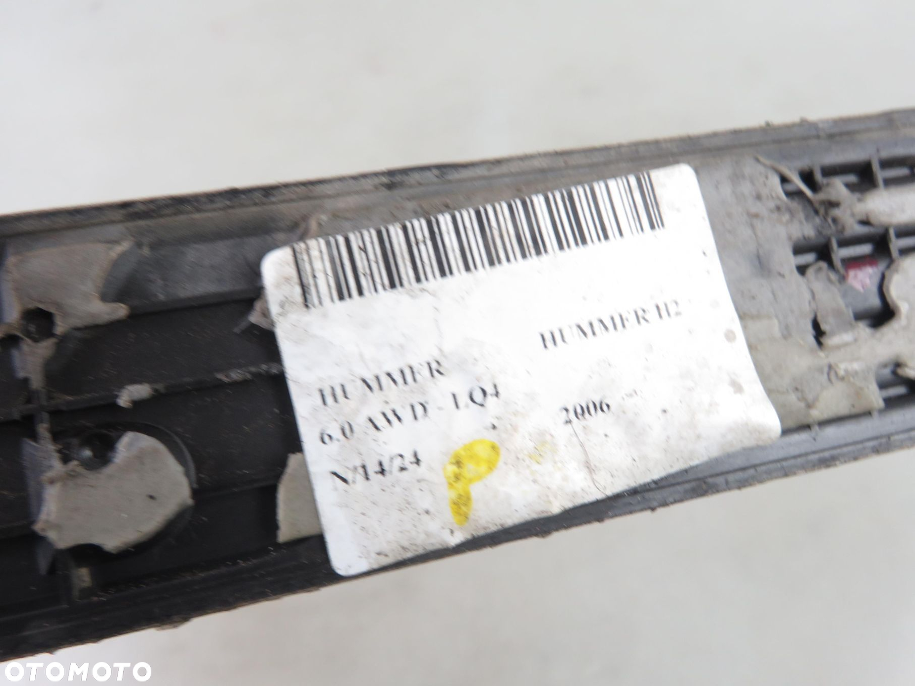 LISTWA PROGOWA WEWNĘTRZNA PRAWA HUMMER H2 - 2