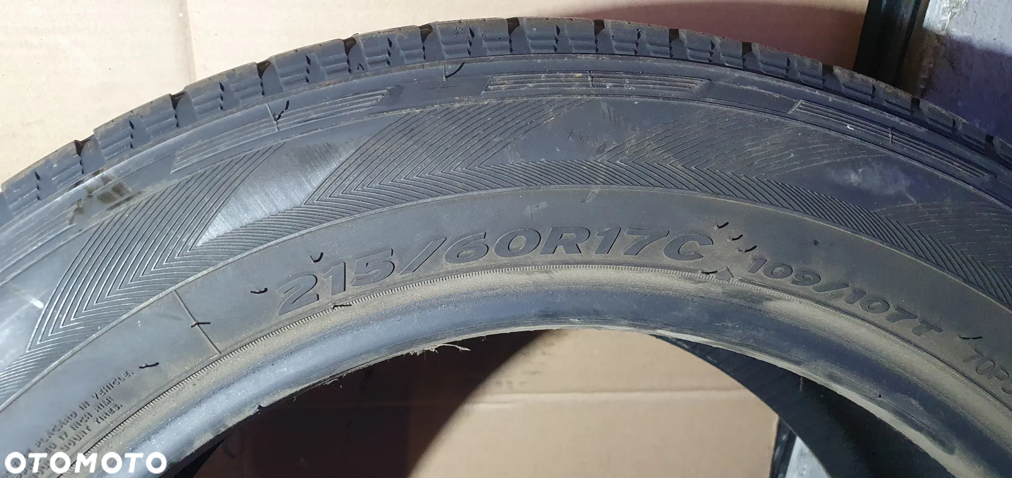 2X Opona Hankook Winter RW06 215/60 R17C 5mm 4109 - 7