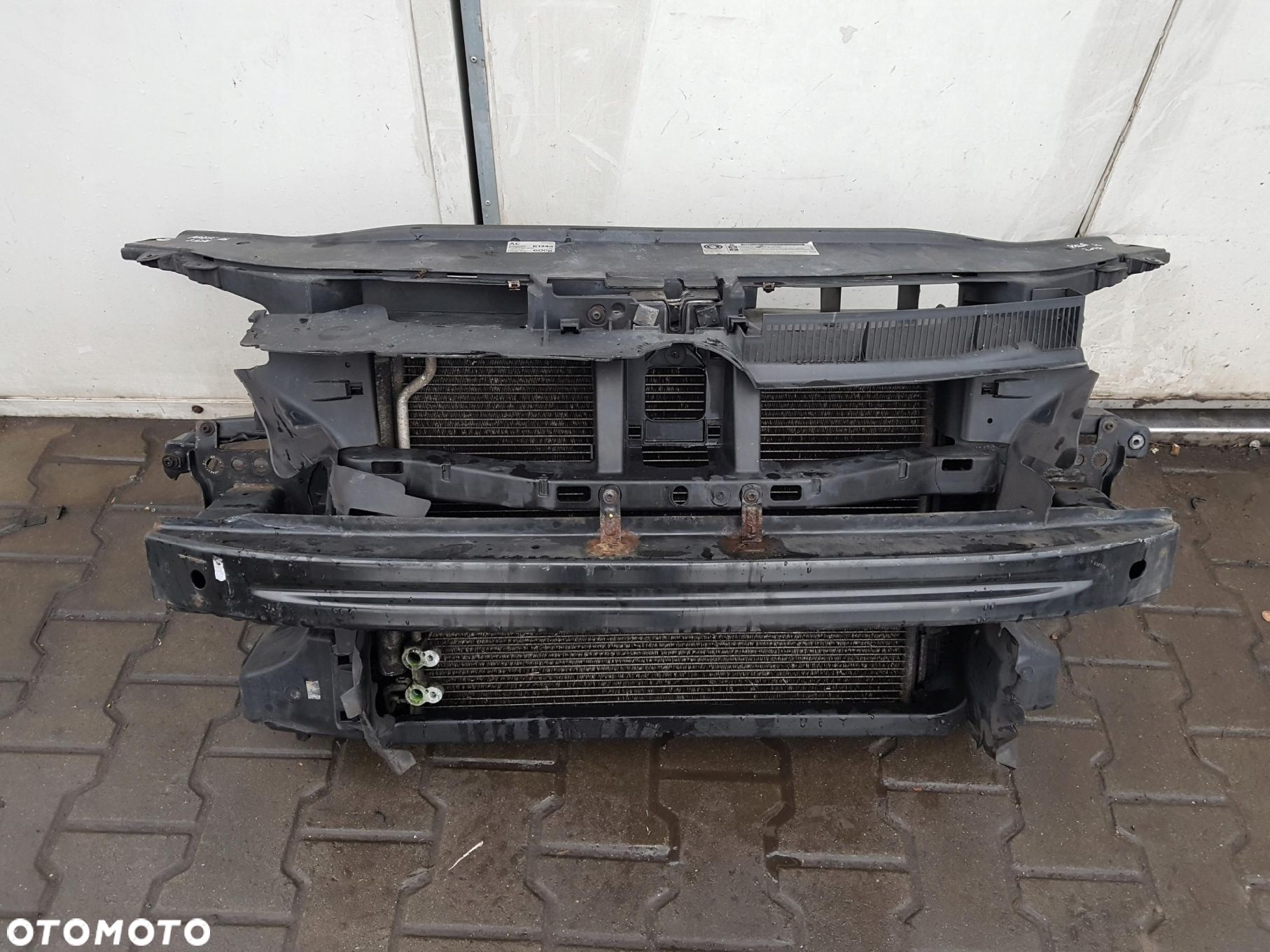 VW PASSAT CC 08-12 2.0 TDI PAS PRZEDNI CHŁODNICE WENTYLATORY - 1