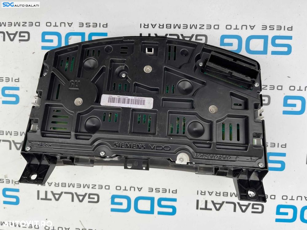 Ceas Ceasuri Cluster Instrumente Bord Opel Zafira B 1.9 CDTI 2005 - 2014 Cod 13216684 [B2942] - 6