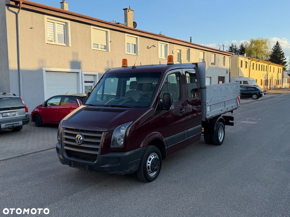 Volkswagen DOKA 3.5T CRAFTER 3-STRONNA WYWROTKA SERWISOWANY Z NIEMIEC GOTOWY DO PRACY - 3