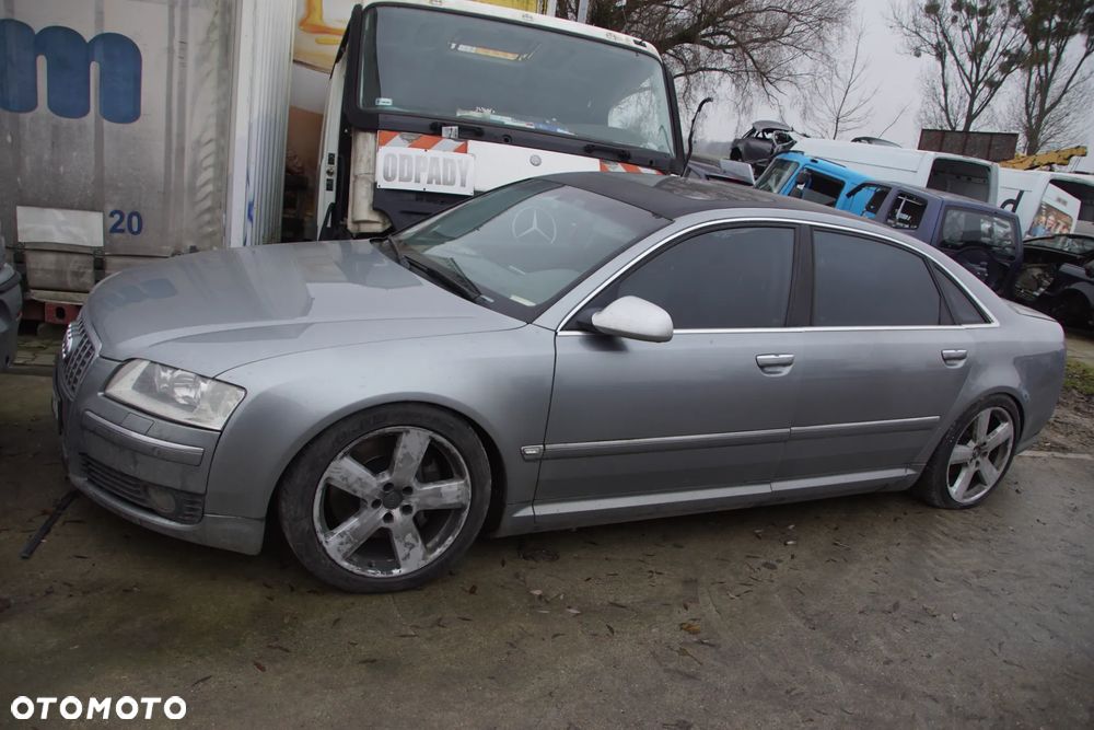 Auto na części 692106889 Audi A8L A8 long 4.2 MPI BGK skrzynia HKT lakier LY7G lampa lampy wydech ulter drzwi maska zderzak pas przedni panel mmi deska skrzynia dół silnika błotnik - 5