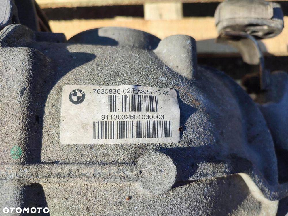 BMW F10 F01 TYLNY DYFER 7630836 3.46 - 2