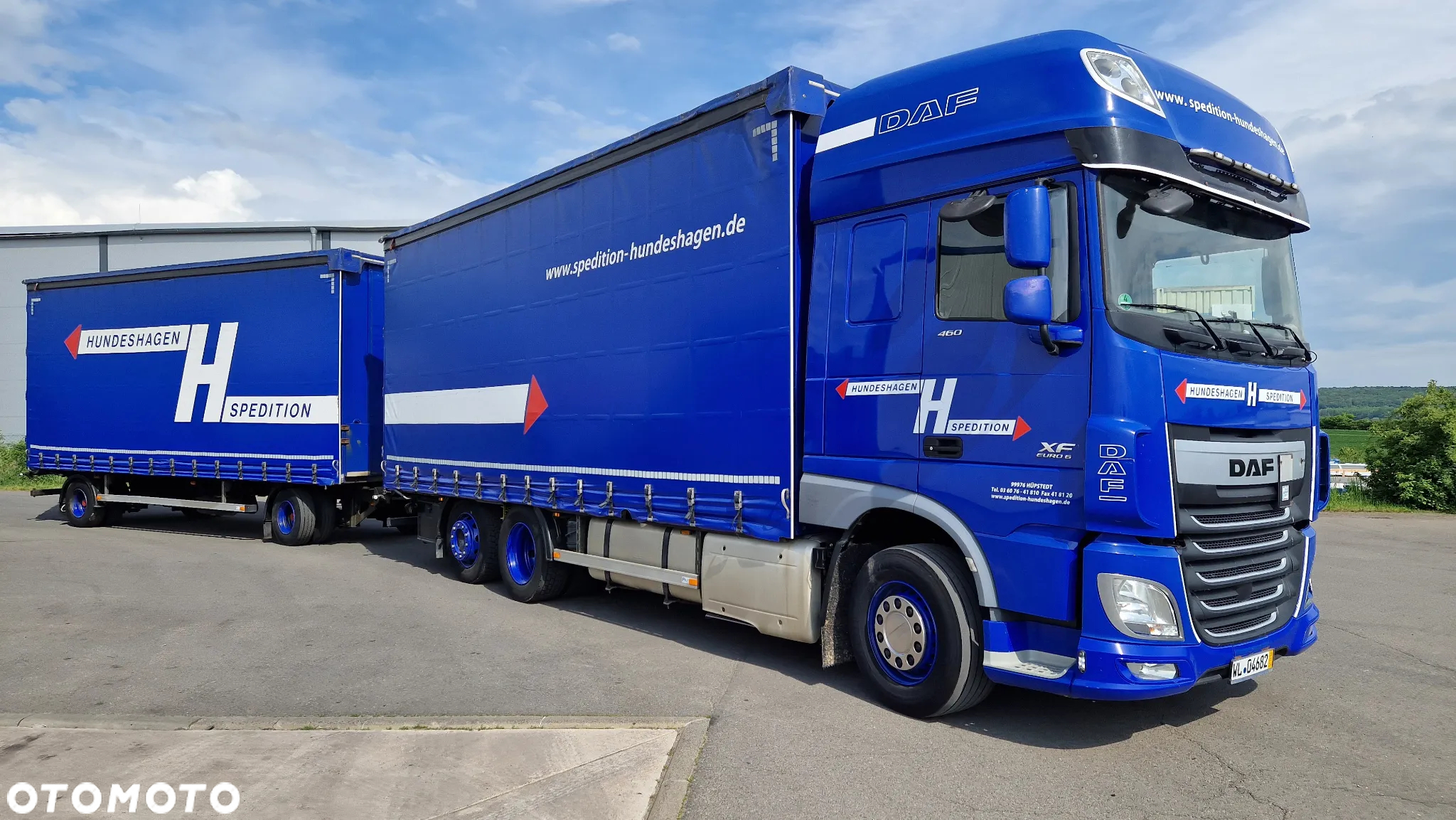DAF XF 460 Plandeka 6x2 z Niemiec  Zestaw - 7