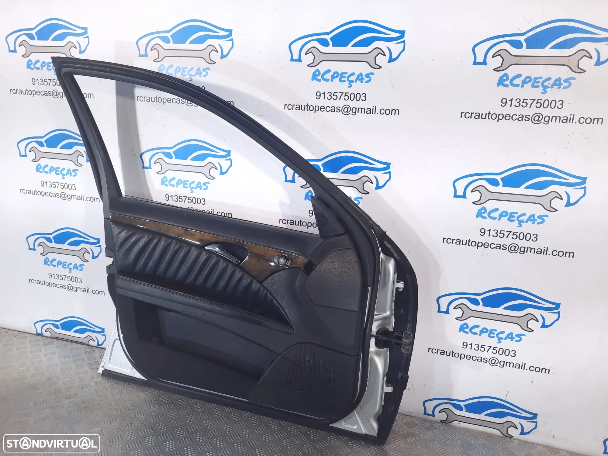 PORTA FRENTE FRONTAL ESQUERDA MERCEDES BENZ CLASS CLASSE E W211 A2117201305 2117201305 QUARTELA EUROPEIA FECHO ELEVADOR MOTOR PUXADOR - 4