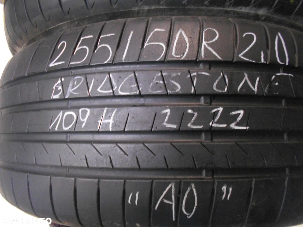 OPONY  255/50R20 BRIDGESTONE ALENZA 001 AO DOT 2222 / 1219 7.1MM - 3