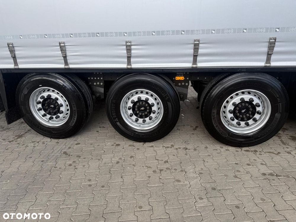 Schmitz Cargobull STANDART OŚ podnoszona sprawna opony 100%  alu deski nowa Plandeka - 3