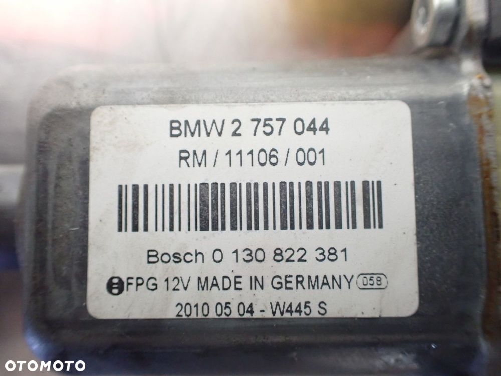 SILNICZEK SZYB PRAWY PRZÓD MINI ONE R57 1.6 - 5