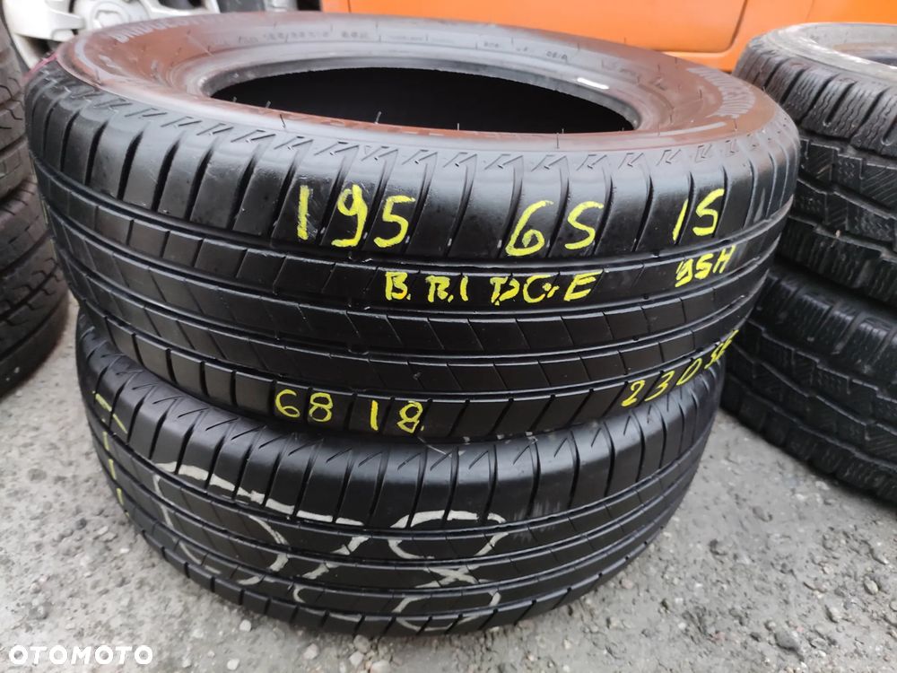 195/65R15 Opony Letnie Lato Bridgestone Turanza T005 6,5-7mm Legnica ALU-RAD 195/65 - 1