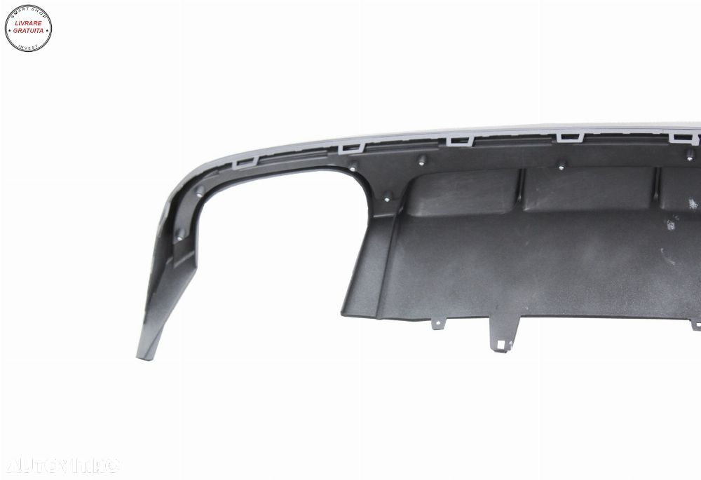 Difuzor Bara Spate Audi A6 4G Facelift S-Line (2015-2018) S6 Design- livrare gratuita - 6