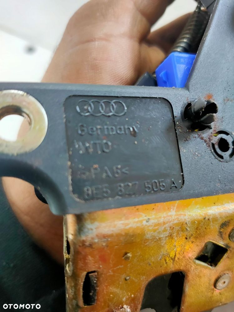 audi a4 b6 zamek bagażnika klapy 8e5827505a sedan - 2