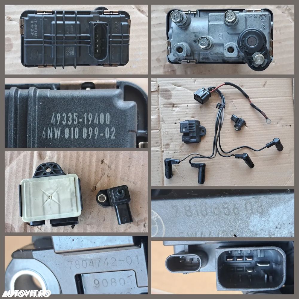 Anexe motor Bmw 520d F10 2010 184cp rampa injectoare pompa inalta presiune alternator EGR galerie admisie instalatie electrica motor - 4