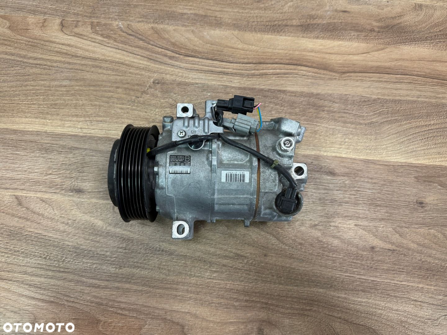 KOMPRESOR SPRĘŻARKA KLIMATYZACJI RENAULT MEGANE IV KADJAR NISSAN 926004EB0A - 3