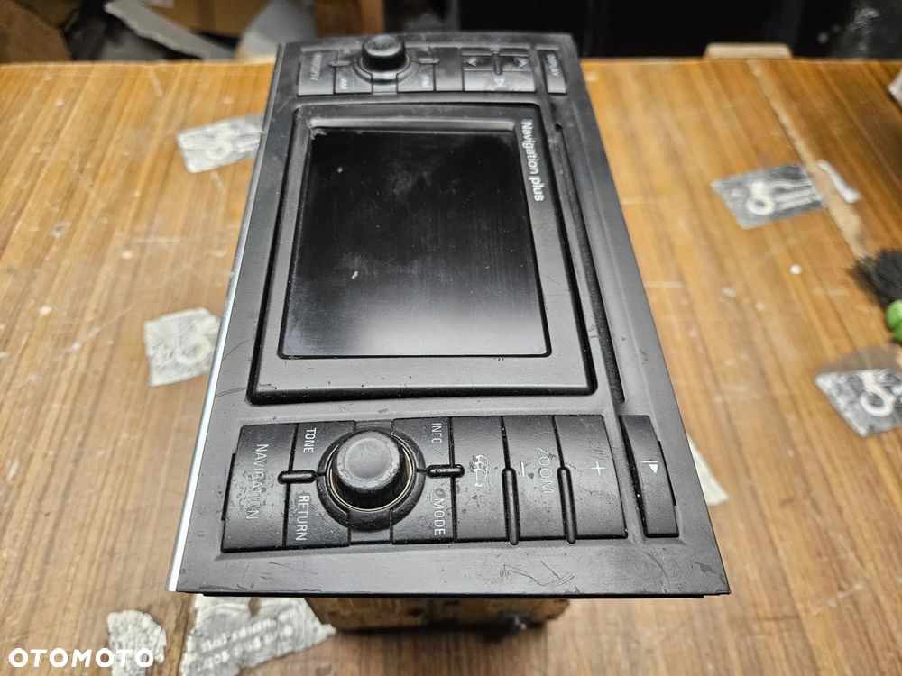 Radio 2 DIN 8E0035192 BX Radioodtwarzacz Navigation Plus Audi A4 B6 B7 Oryginalne z Kodem - 4