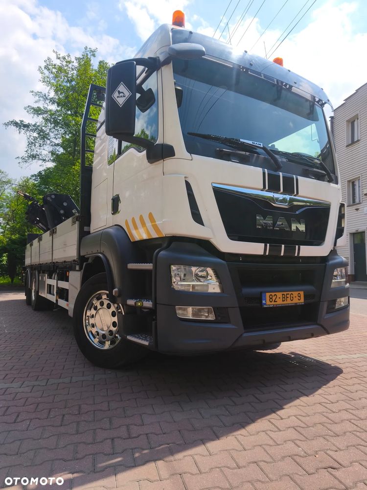MAN TGS 26.400 hiab 377 6x2 HDS Żuraw - 9