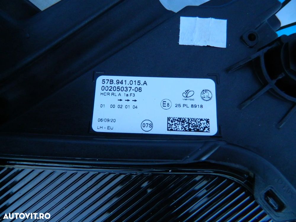 Far stanga dreapta halogen Skoda Karoq model 2020 cod 57B941016A,57B941016A - 6