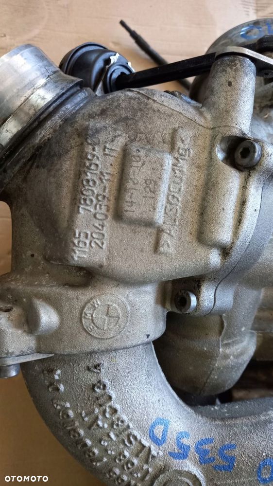 TURBOSPRĘŻARKA TURBO BMW F10 E70 3.0d 535d 7808169 - 4