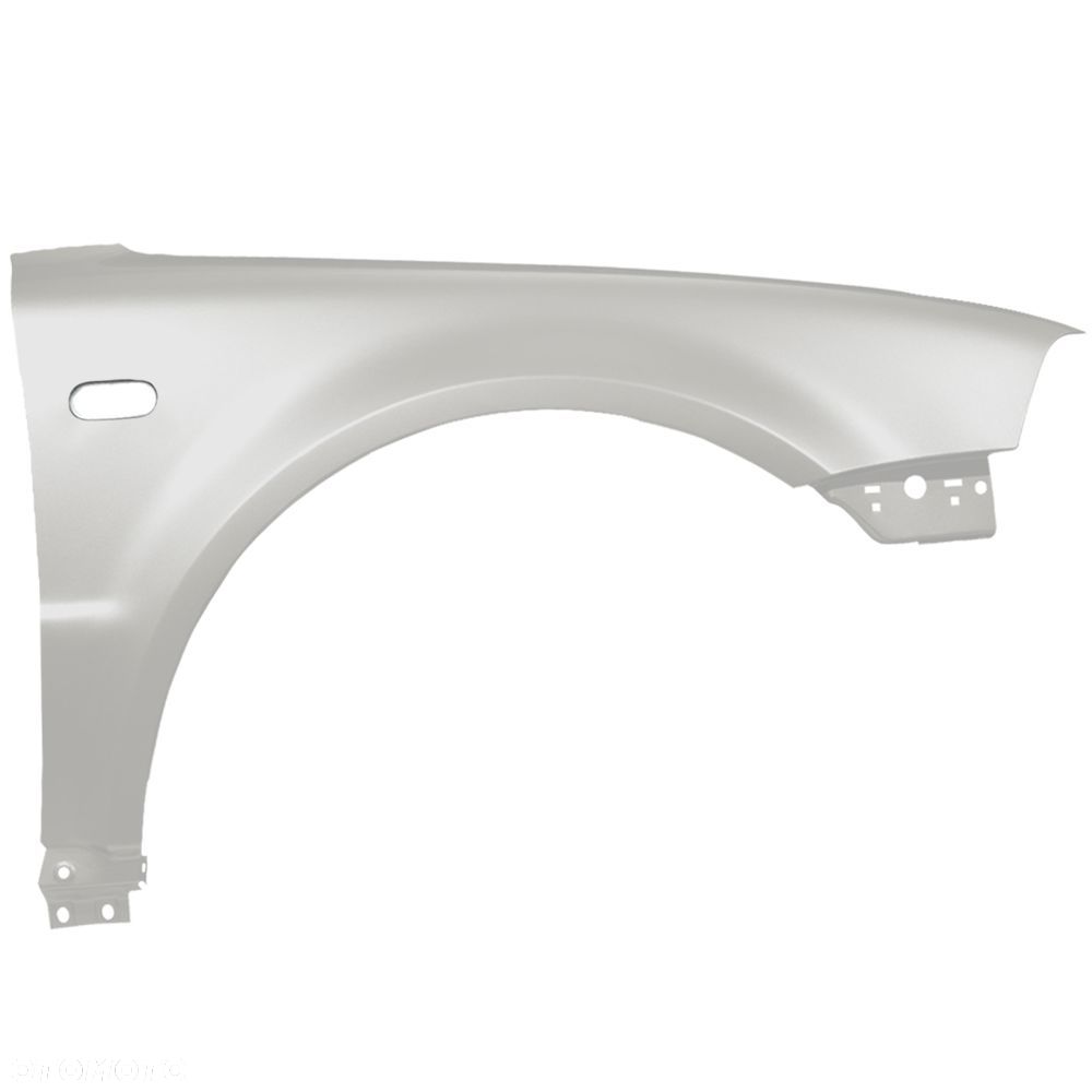 BLU Błotnik VOLKSWAGEN VW PASSAT B5 LIFT LB9A prawy biały 2000-2005 przód CandyWeiss - 2