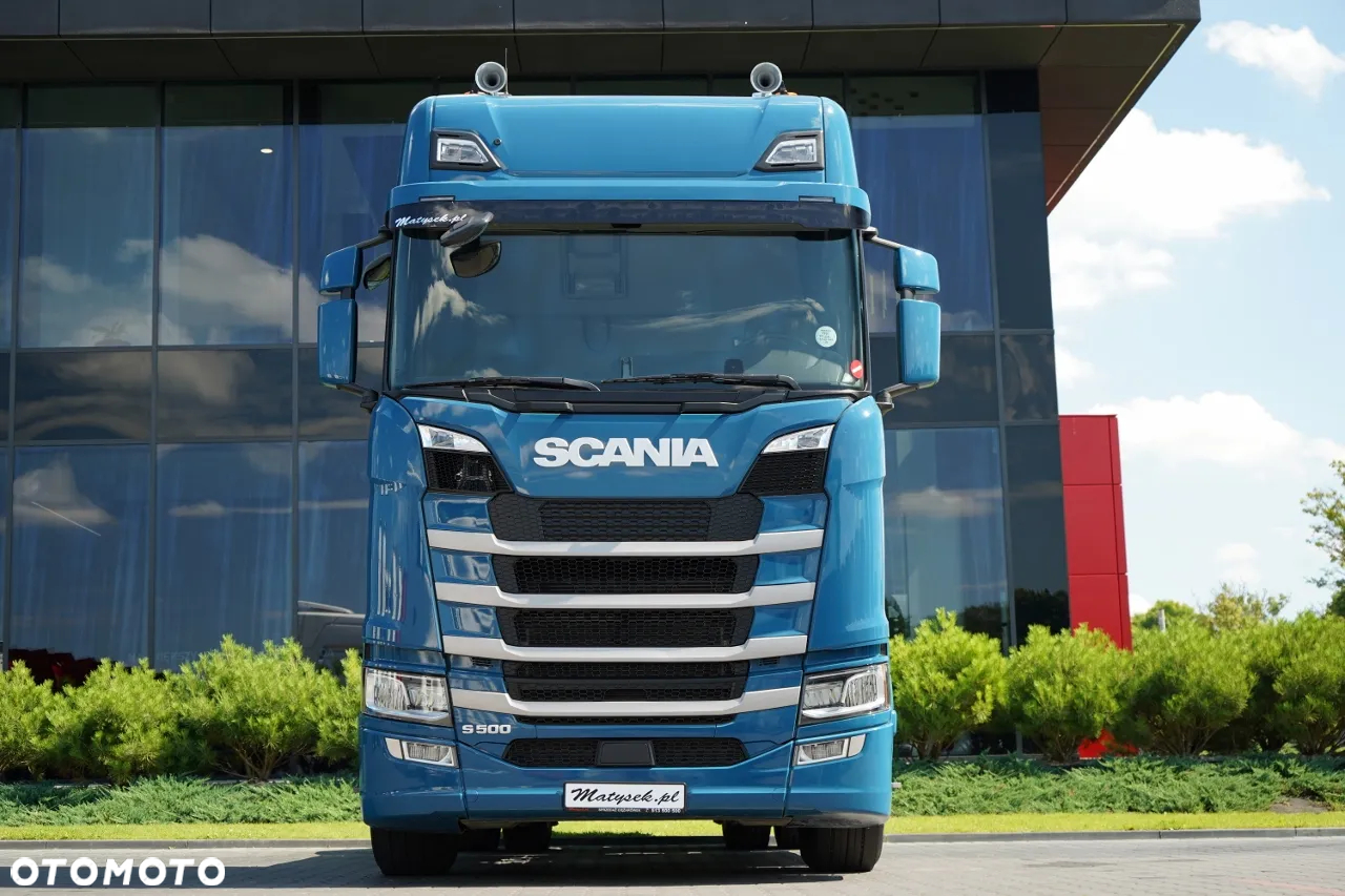 Scania S 500 / RETARDER / KLIMA POSTOJOWA / CAŁA NA PODUSZKACH  / OPONY 100% / ALUFELGI / BOGATE WYPOSAŻENIE / SPROWADZONA / PO KONTRAKCIE SERWISOWYM - 4