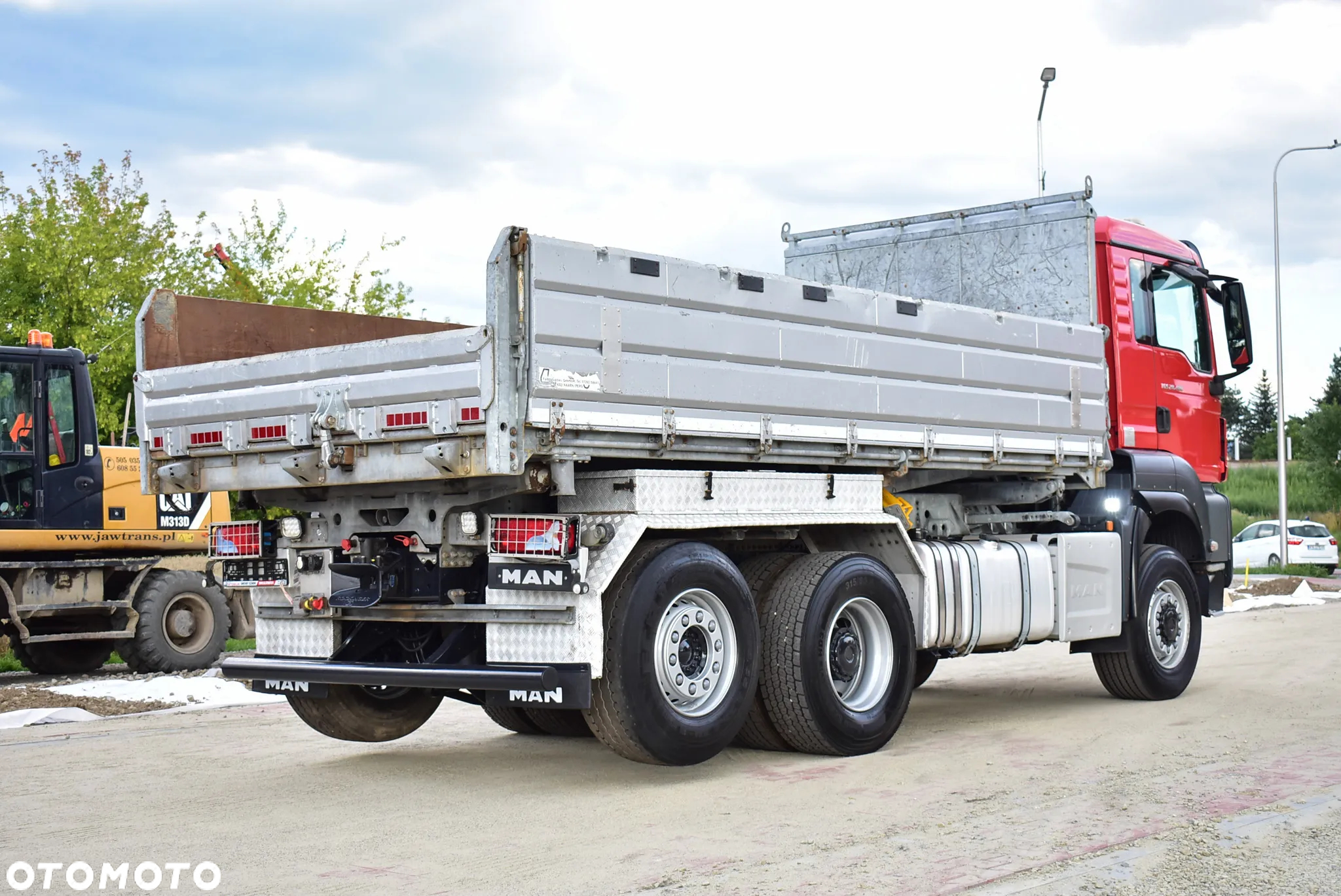 MAN TGS 28.480 6x4-4BL Wywrotka 3-Str. ** Bordmatic **! 65.000 KG Zestaw ! Przedni most/ Reduktor/ 4X4/6X6/ STAN PERFEKCYJNY ! SPROWADZONY Z AUSTRII ! - 9