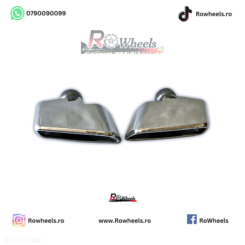 Ornamente tobe Tips evacuare sport BMW seria5-6-7 G30 G31 G11 G12 M performance