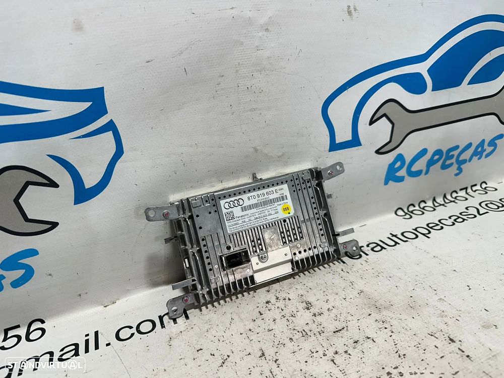 .Display Ecra Comando Radio MMI Multimedia Navegação Audi 8T0919603E 2008 - 2016 - 6