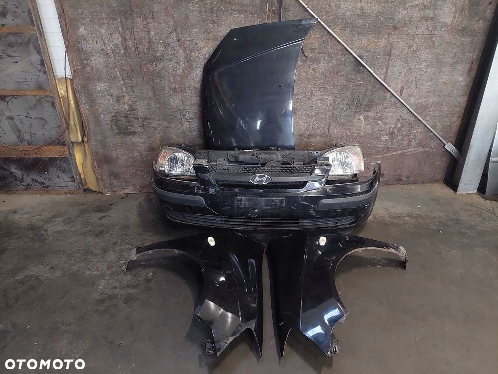 KOMPLETNY PRZÓD MASKA ZDERZAK LAMPA BŁOTNIK HYUNDAI GETZ I EB - 1