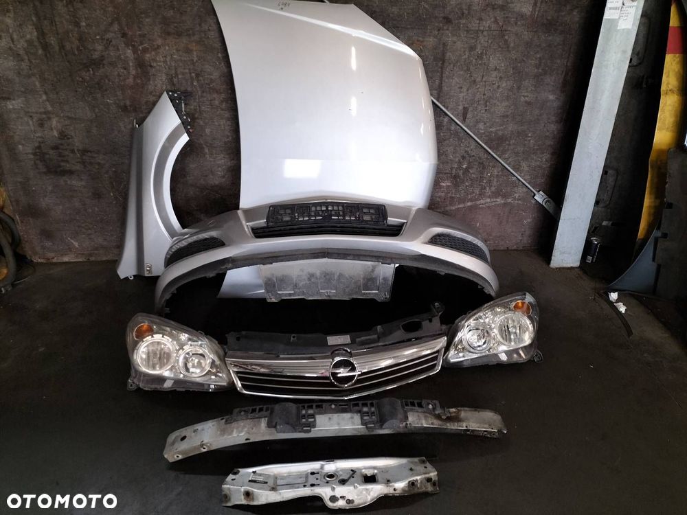 KOMPLETNY PRZÓD MASKA ZDERZAK BŁOTNIK LAMPY OPEL ASTRA H LIFT Z157 - 1