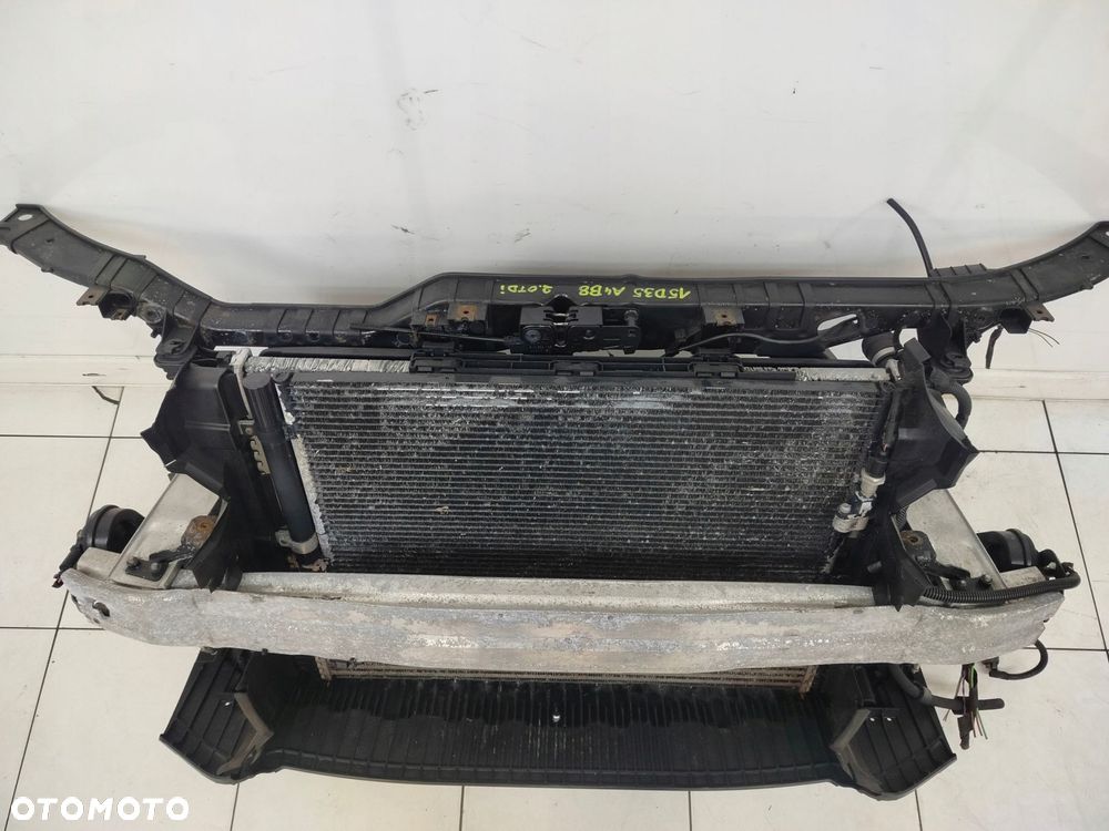 audi a4 b8 07r- pas przedni chłodnice komplet 2.0 tdi - 4