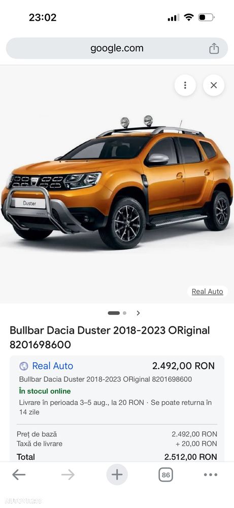 Praguri laterale originale Dacia duster - 7