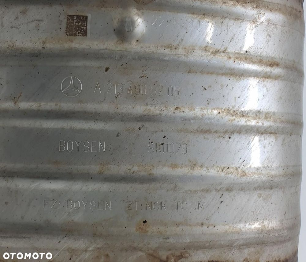 KATALIZATOR DPF TŁUMIK WYDECH MERCEDES W213 2.0 CDI A2134905205 - 7