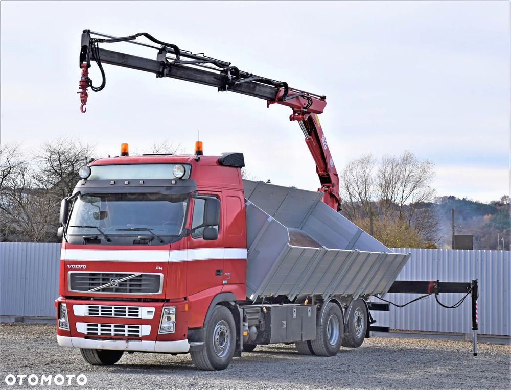 Volvo FH 480 WYWROTKA 6,20m * HMF 1823 + PILOT - 2