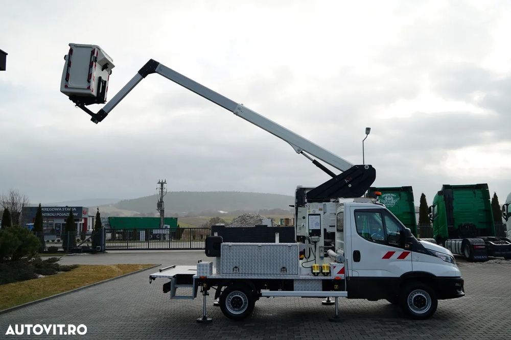 Iveco DAILY 35-140 / AERIAL / KLUBB K26 BASIC LIFT / 4 STABILIZATOARE / MANUAL / 2020 R - 5