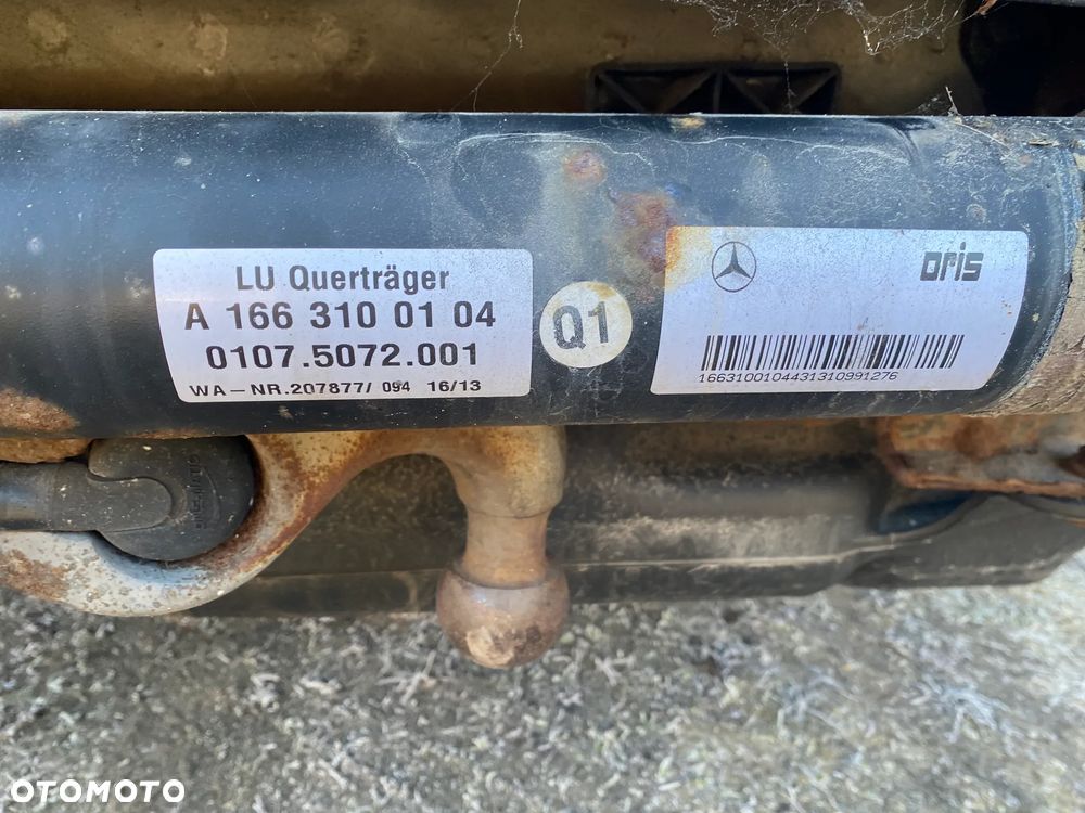 mercedes gl gls 166 hak holowniczy modul instalacja A 1663100104 - 2