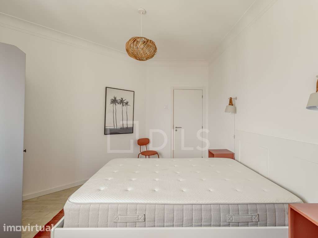 Apartamento T2 mobilado, equipado e renovado, na Penha de França - Grande imagem: 5/20