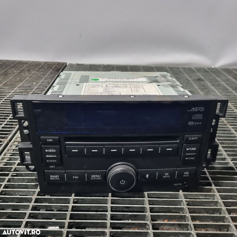 Cd player Chevrolet Captiva Facelift 2011 - 2014 (1440) 95474095 - 1