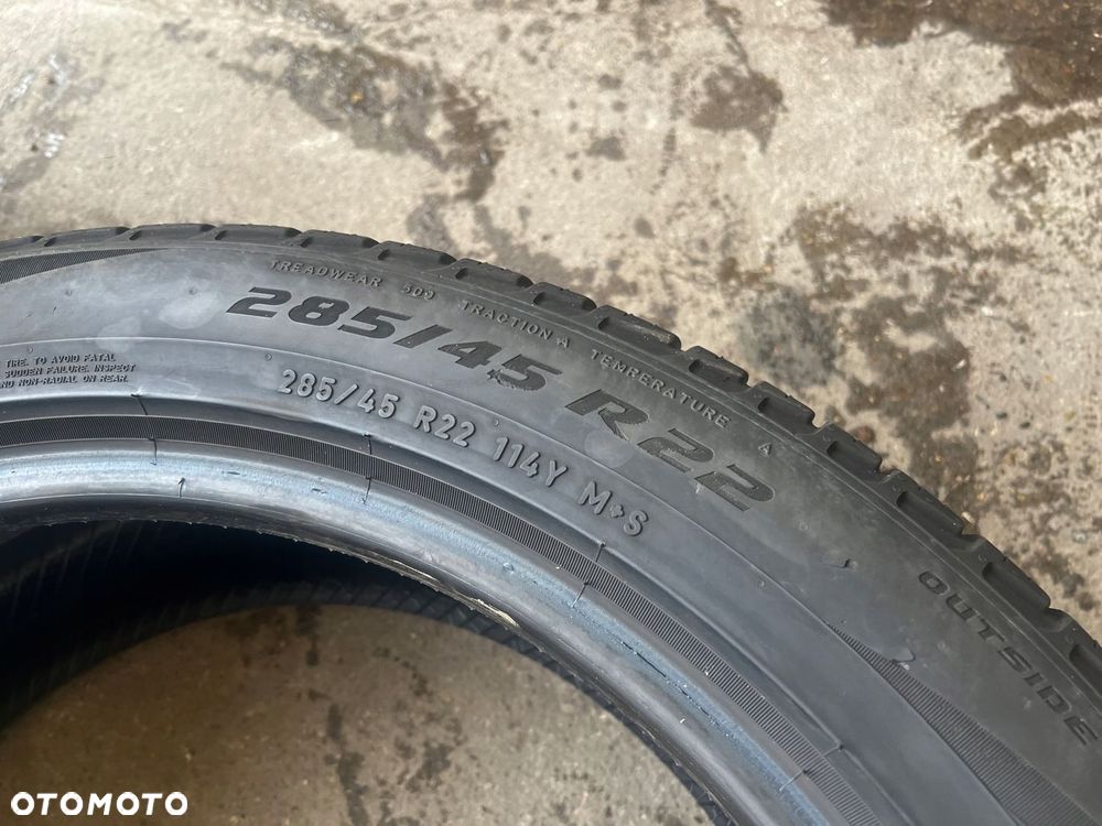 PARA OPON OPONY LATO CAŁOROCZNE WIELOSEZON PIRELLI 285/45/22 285/45R22 114Y - 5