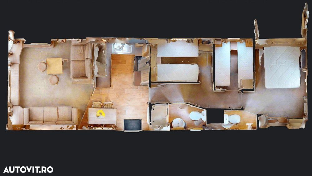 Alta Casă mobilă Abi Derwent | Tâmplărie PVC și Încălzire centrală cu calorifere | 12 x 3.7 m | 3 dormitoare și 2 băi - 11