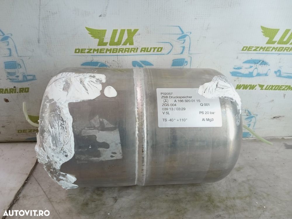 Rezervor aer suspensie A1663200115 Mercedes-Benz ML W166 [2011 - 2015 - 3