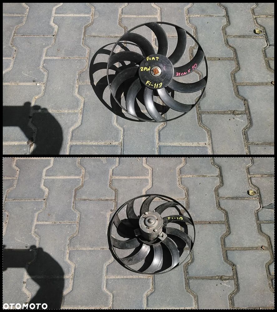 WENTYLATOR CHŁODNICY FIAT ALFA ROMEO IVECO POLONEZ - 19