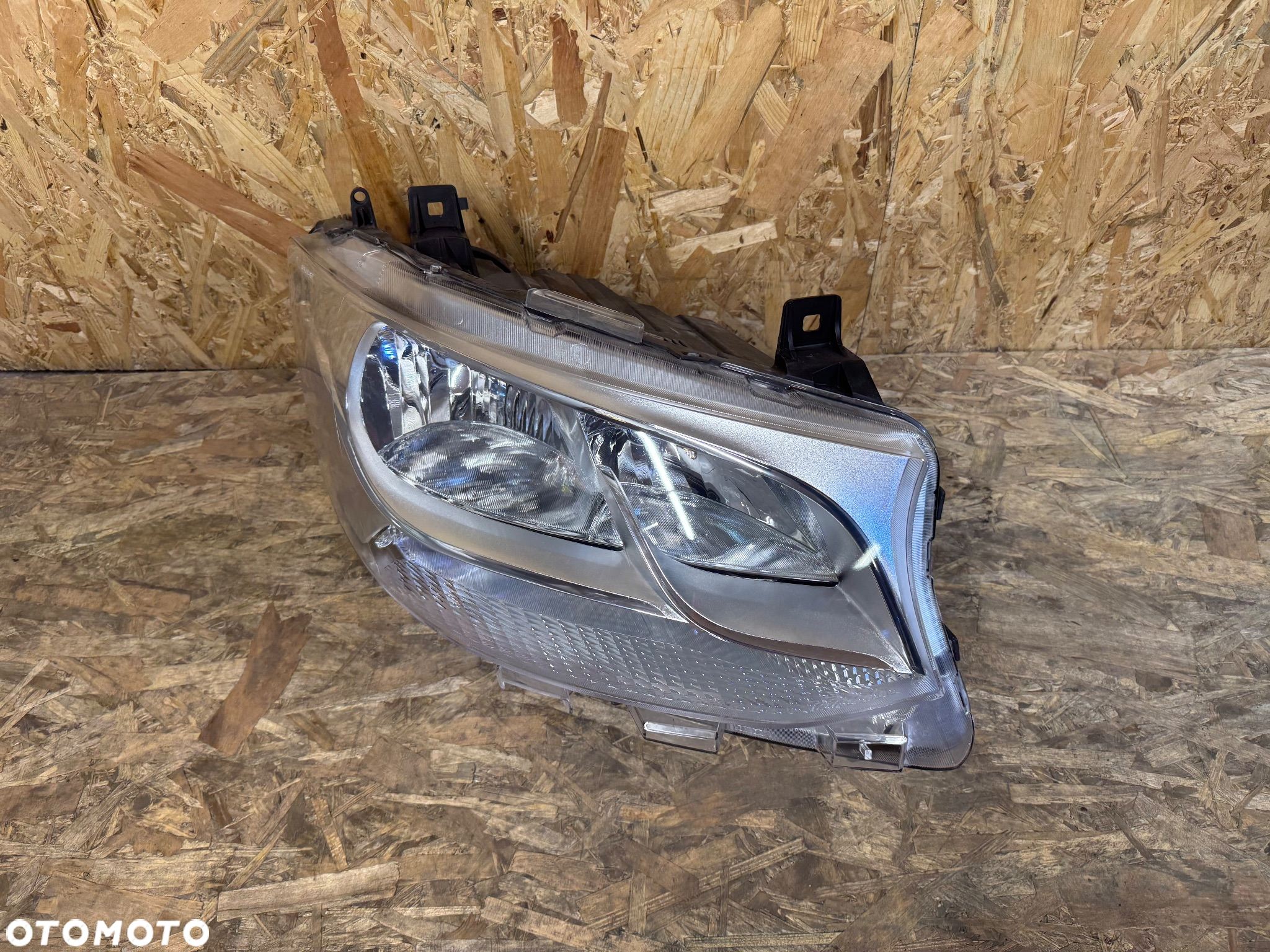 Maska zderzaka lampa komplet chłodnic Mercedes sprinter 907 910 - 12