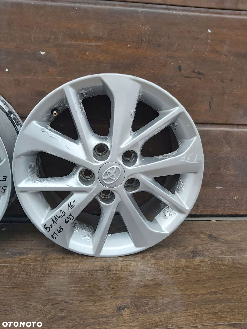 Toyota Auris II Alufelgi 16 5x114,3 et45 6,5J Verso Avensis 42611-02E90 - 5
