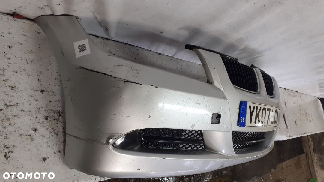 * ZDERZAK PRZÓD PRZEDNI DO BMW E90 E91 HALOGENY TITANSILBER - 2