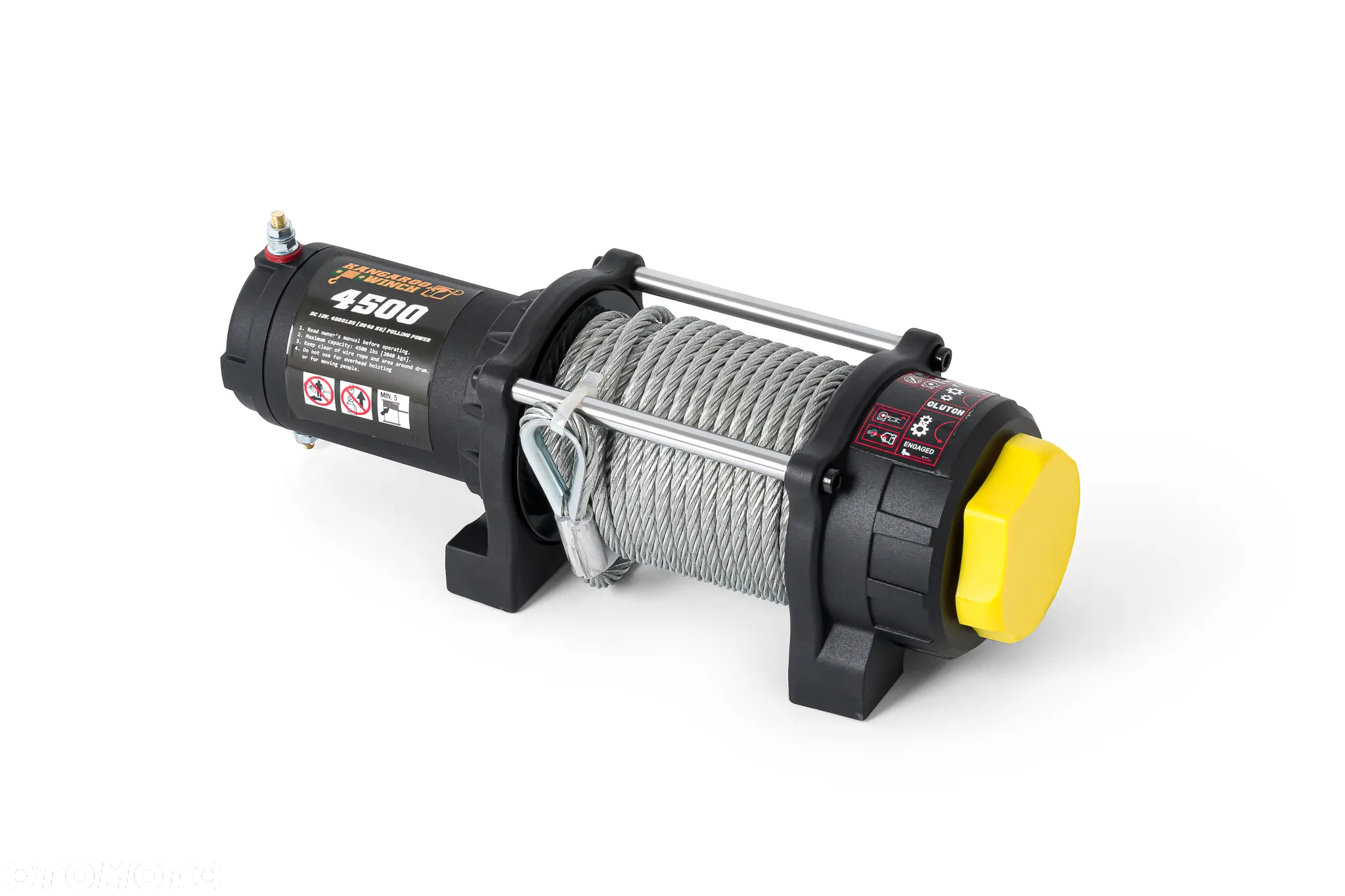 Wyciągarka Elektryczna Kangaroowinch K4500 12V Ze Sterowaniem Bezprzewodowym - 9
