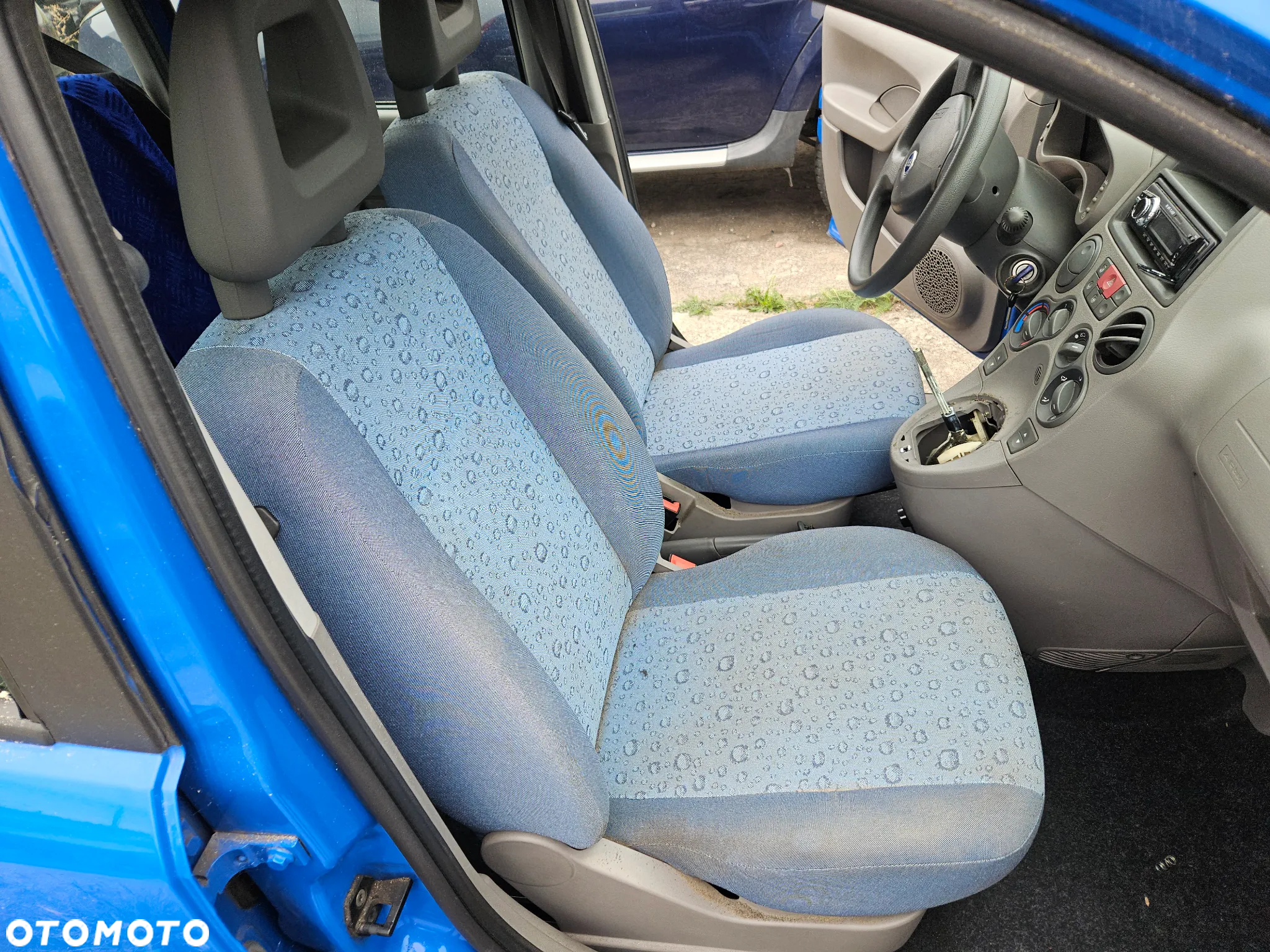 Fotel kierowcy pasażera Fiat Panda II 2004r 734/A 734A - 3